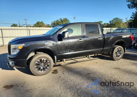 2018 Nissan Titan Xd Sl from USA, damaged, VIN 1N6BA1F46JN518735